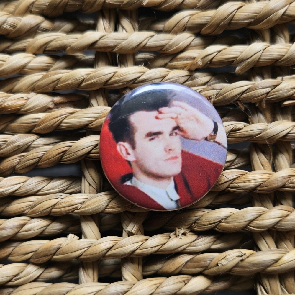 Morrissey Pin #Vintage #90s